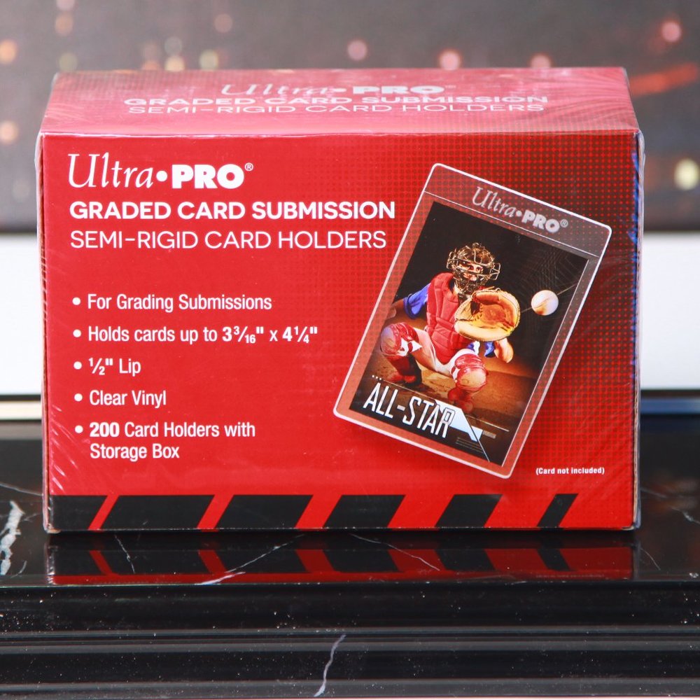 Ultra PRO Graded Card Submission Semi-Rigid Holders - 200 Clear Vinyl in Box